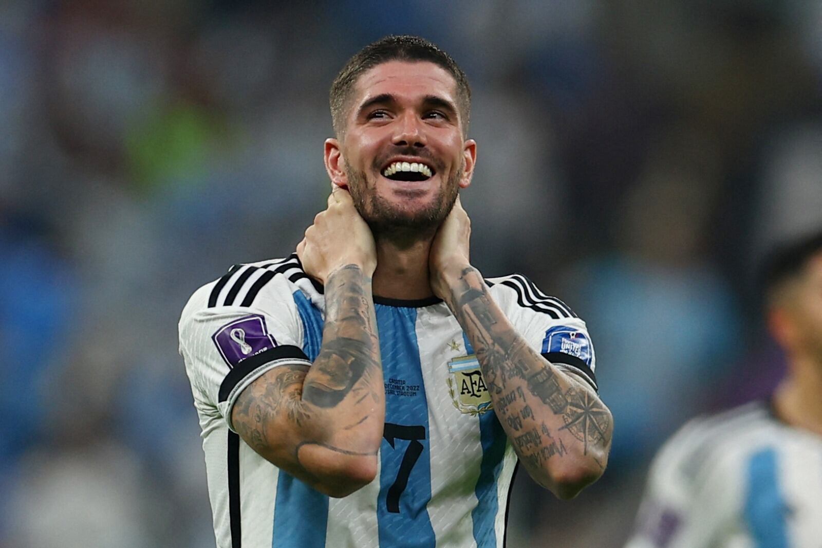 Para Rodrigo De Paul, la Selección campeona del mundo en Qatar es la mejor de todas.