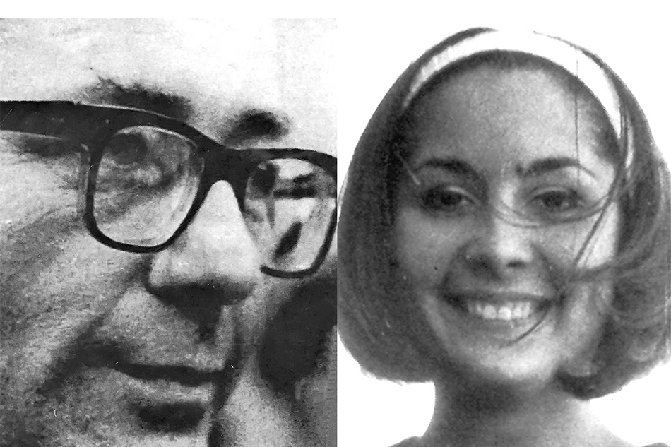 Rodolfo Walsh y su hija María Victoria.