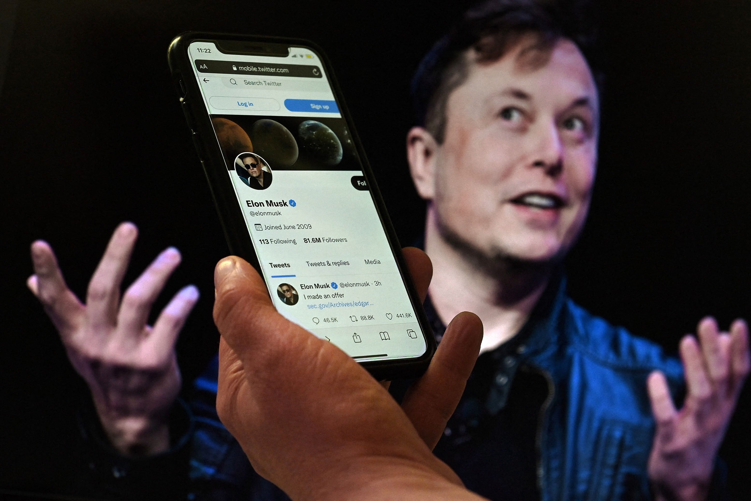 El Tribunal de Delaware fijó la fecha del juicio entre Twitter y Elon Musk para el 17 de octubre. Imagen: AFP.
