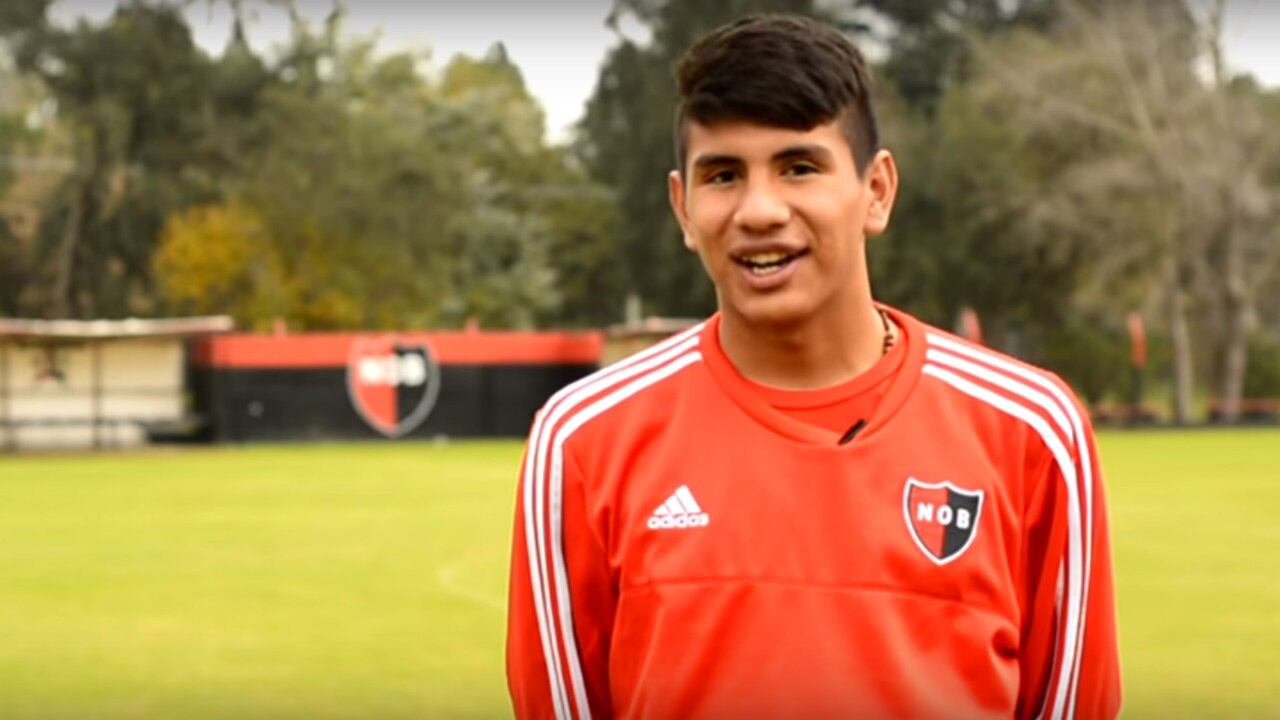 Nicolás Castro tiene 17 años y si bien no jugó nunca en primera, sí lo hizo en el Sub 20.
