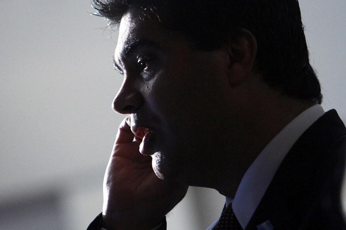 El derrotado gobernador Jorge Capitanich.