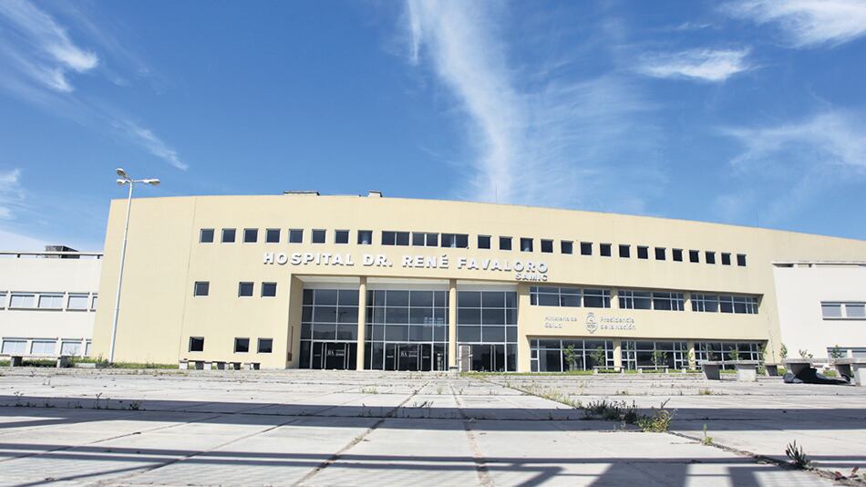 El hospital Dr. René Favaloro, en Rafael Castillo, La Matanza.