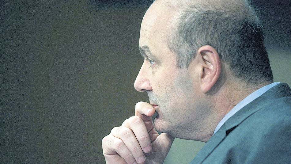 Federico Sturzenegger, presidente del Banco Central. La intervención de la autoridad monetaria no logró detener la corrida.