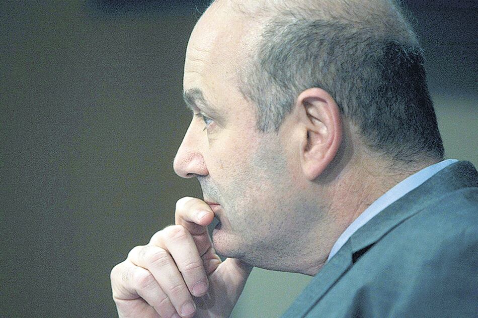 Federico Sturzenegger, presidente del Banco Central. La intervención de la autoridad monetaria no logró detener la corrida.
