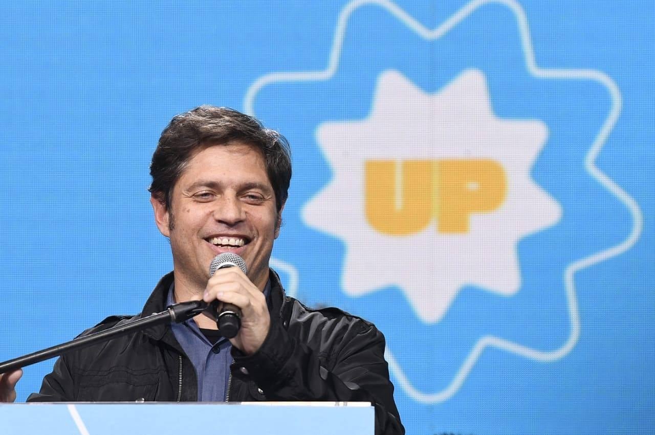 El gobernador Kicillof, el candidato bonaerense más votado en las PASO.