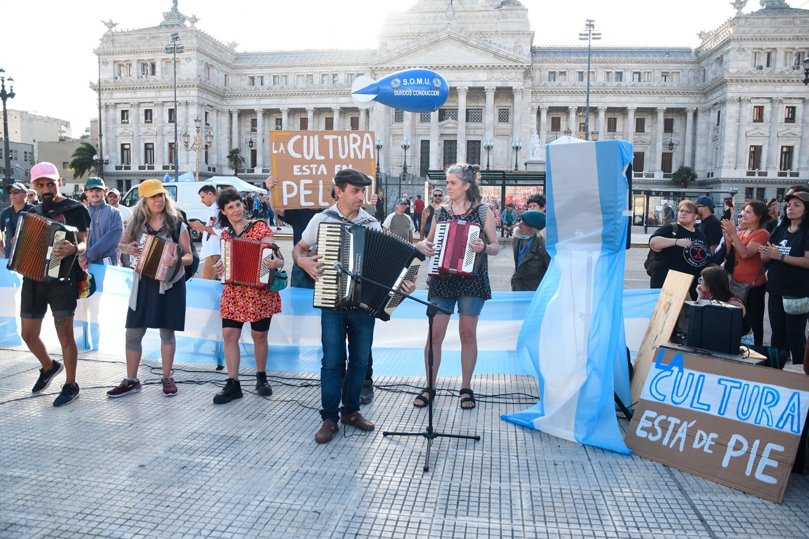 El Congreso es en estos días epicentro de la resistencia cultural.