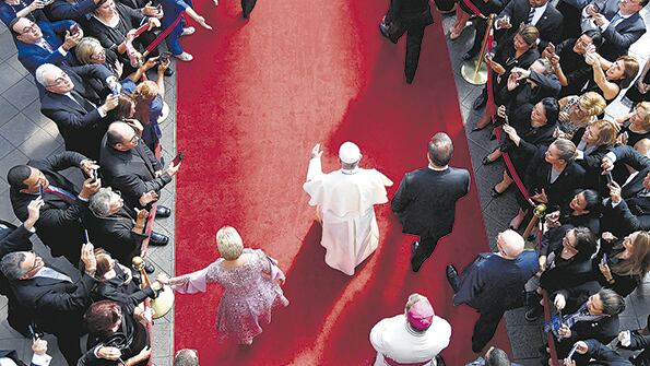 El Papa en Panamá durante las jornadas de la juventud.