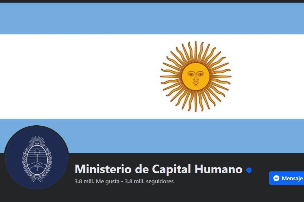 Las cuentas del Ministerio de Capital Humano, a cargo de Sandra Pettovello, aparecieron con seguidores de cuentas viejas de otros ministerios.