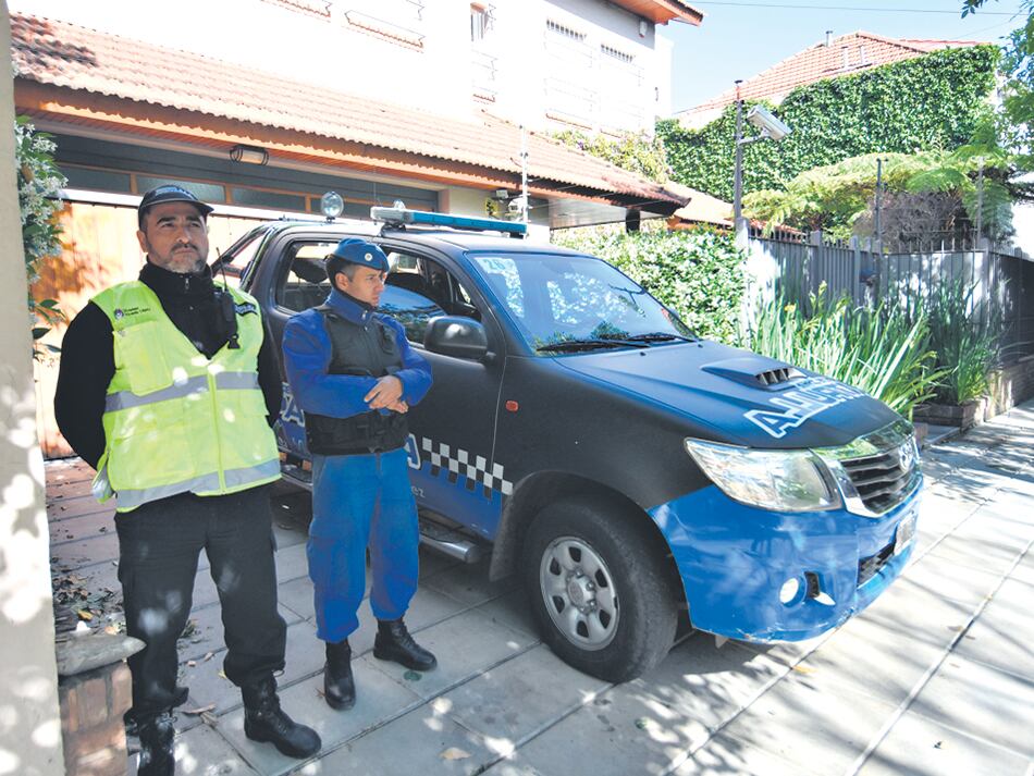 La casa donde fue baleado Roberto Chwat, en Vicente López.