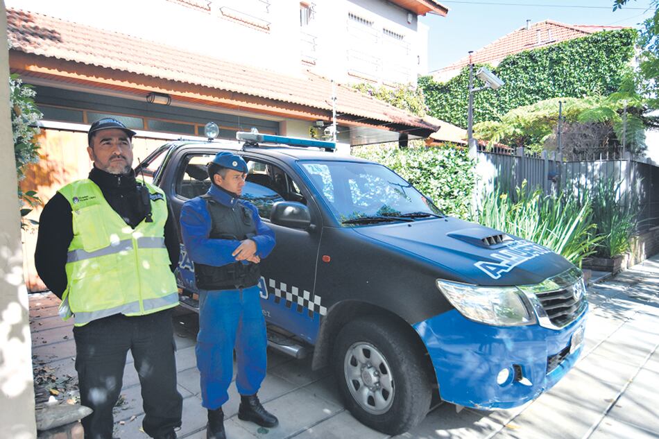 La casa donde fue baleado Roberto Chwat, en Vicente López.
