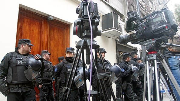 Resultó evidente que todo el despliegue estuvo pensado en función de los medios.