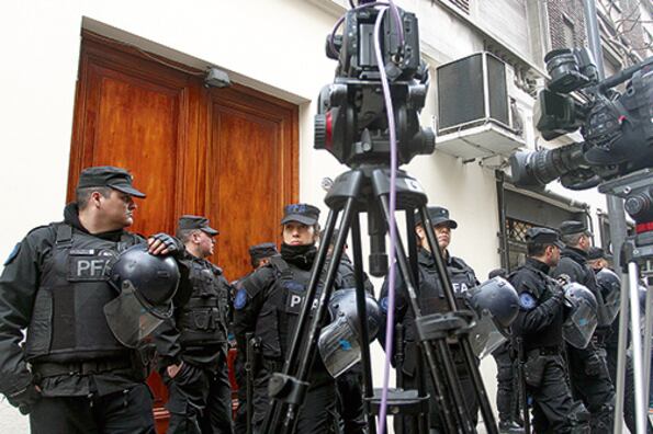 Resultó evidente que todo el despliegue estuvo pensado en función de los medios.