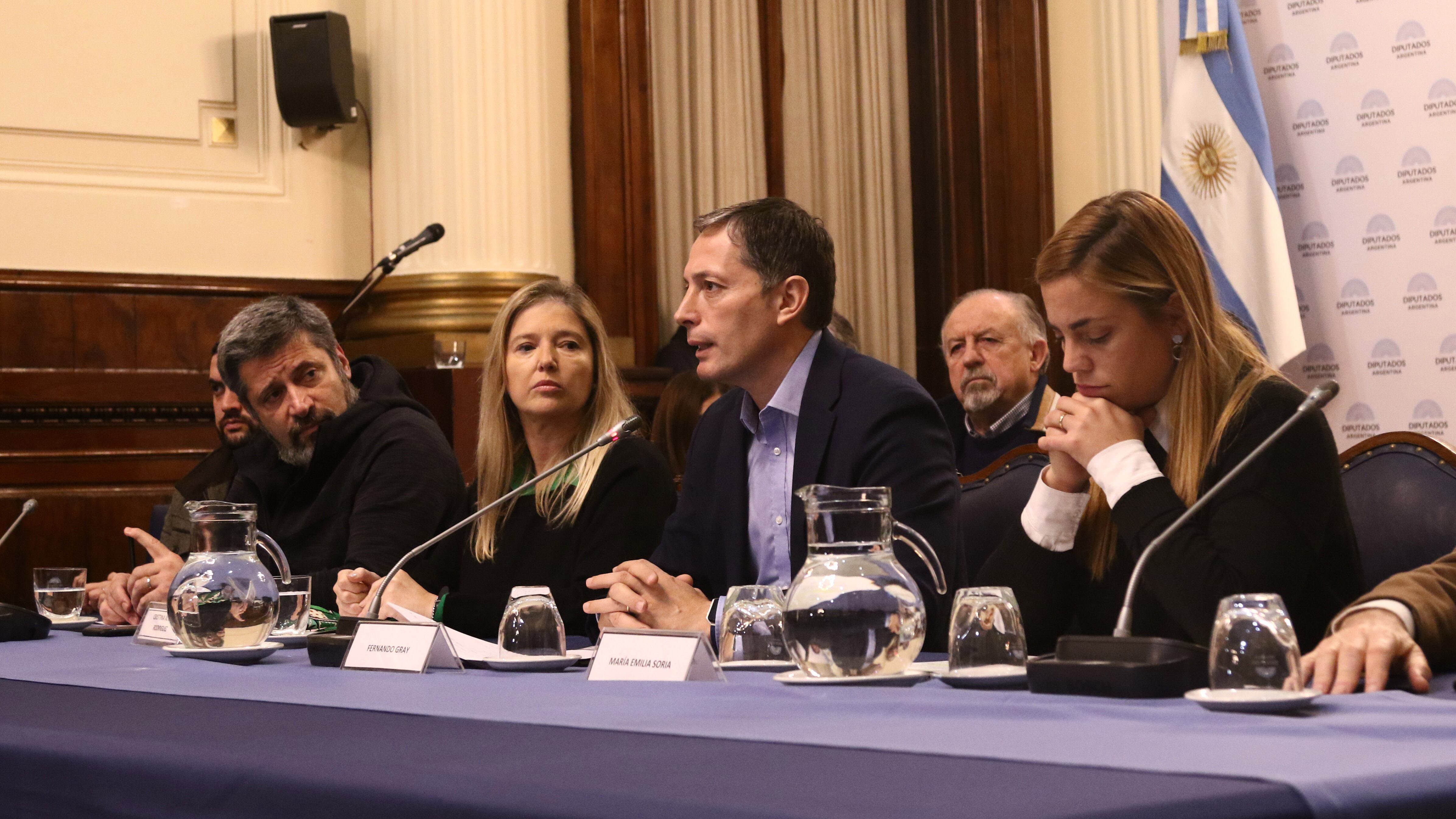 La oposición expresó su postura en el Congreso.