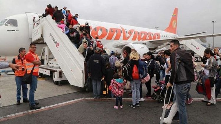 Unos 90 venezolanos se vieron afectados por la decisión del Gobierno.