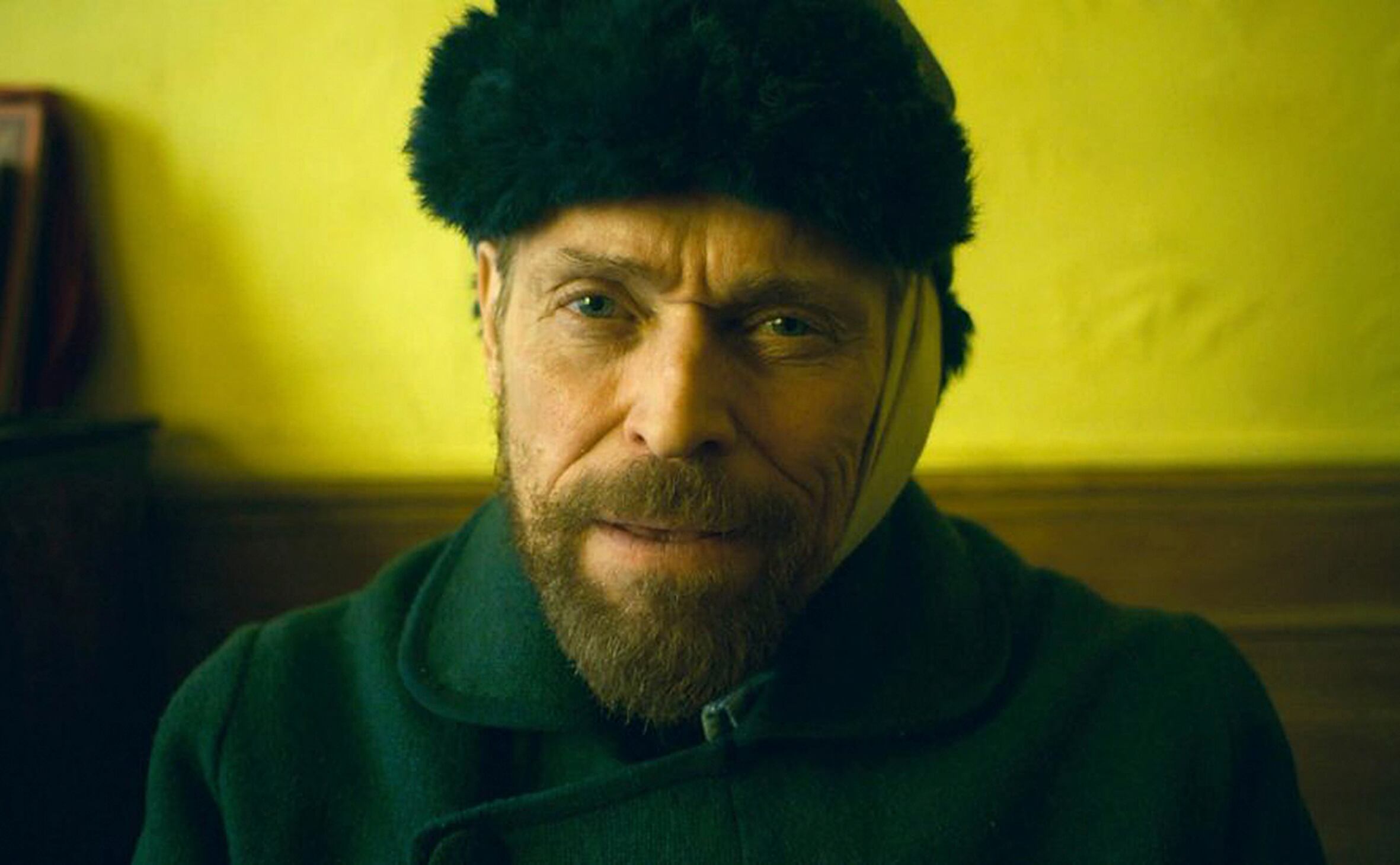 Dafoe hace propia la sensibilidad de Van Gogh.