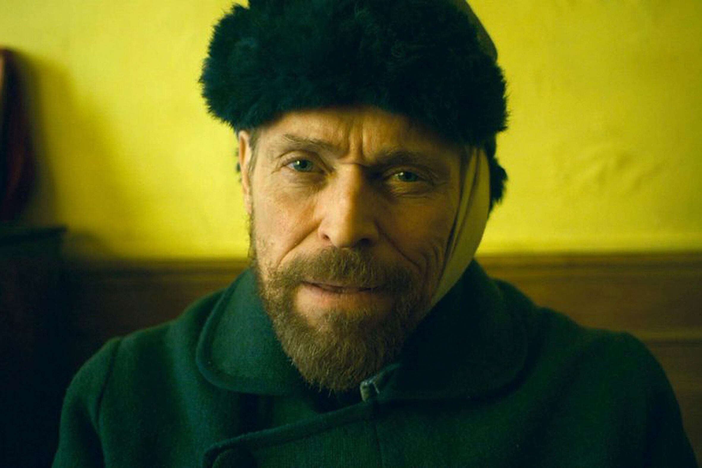 Dafoe hace propia la sensibilidad de Van Gogh.