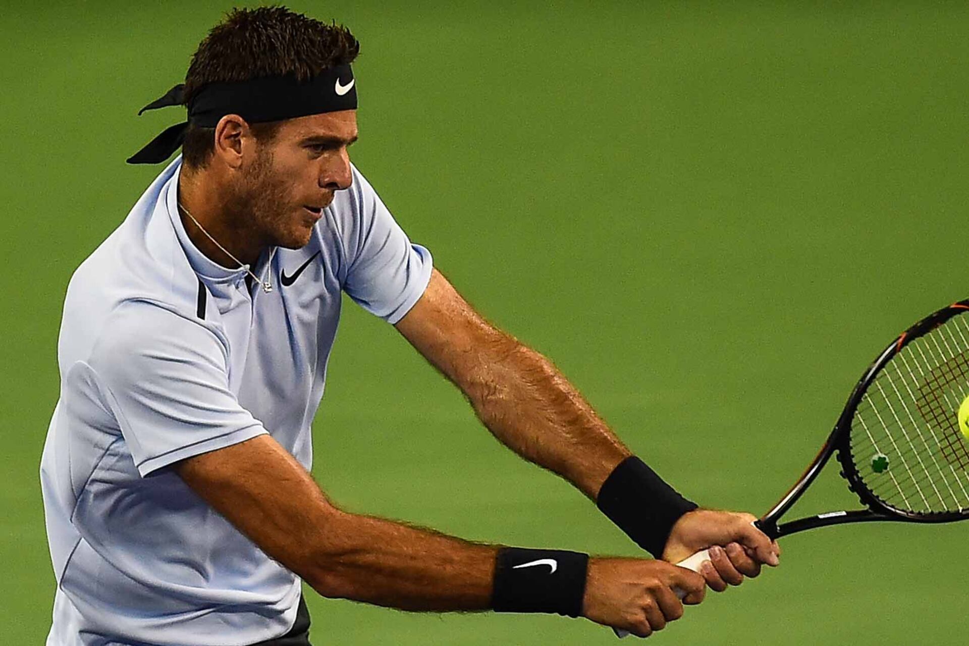 El tandilense logró un gran triunfo ante el tercer favorito del torneo