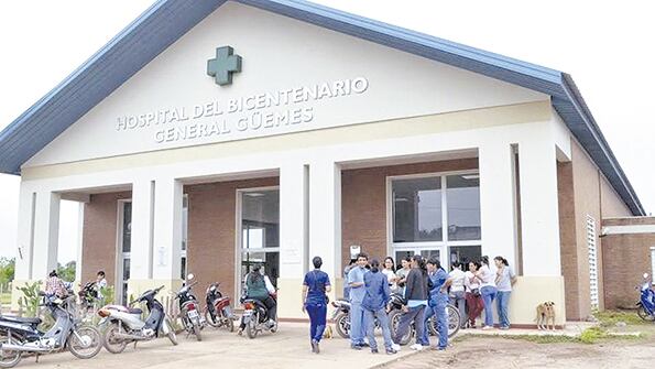 Uno de los hospitales por donde pasó la nena violada.