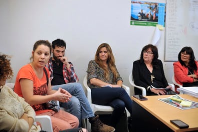 Desde hace nueve días, los trabajadores de la Dirección Provincial de Niñez están de paro.