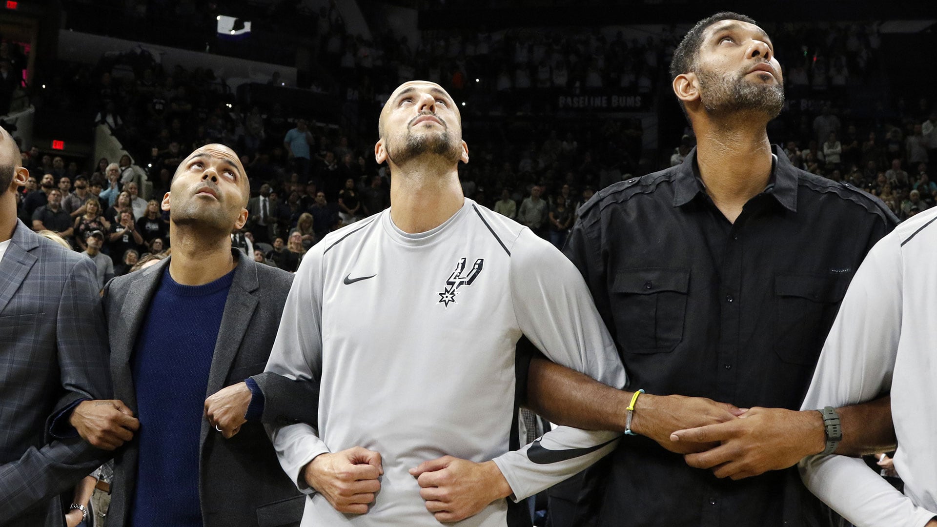 Ginóbili y Duncan hace algunos años en San Antonio Spurs.