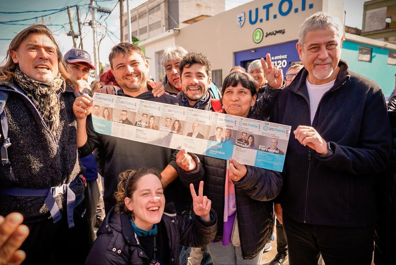 Juan Grabois estuvo en Villa Tranquila, Avellaneda, junto con Jorge Ferraresi.