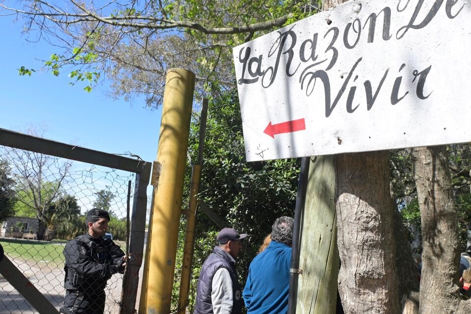 La razón de vivir funcionaba como centro de rehabilitación y fue allanada hace dos semanas tras ser denunciada por el delito de reducción a la servidumbre