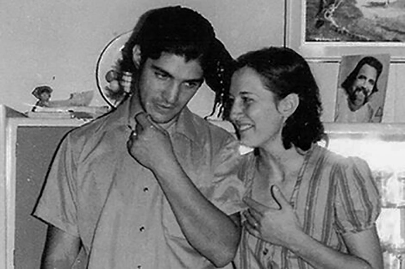 Carlos Labolita y su compañera Gladis D'Alessandro.