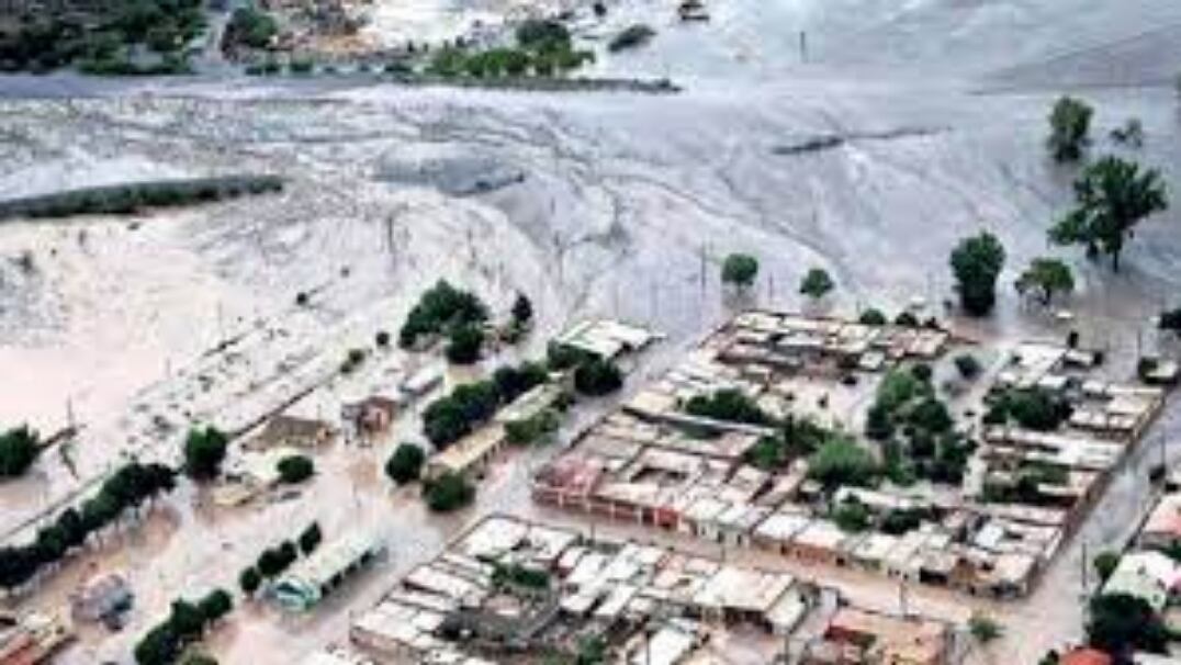 Volcán el día de alud