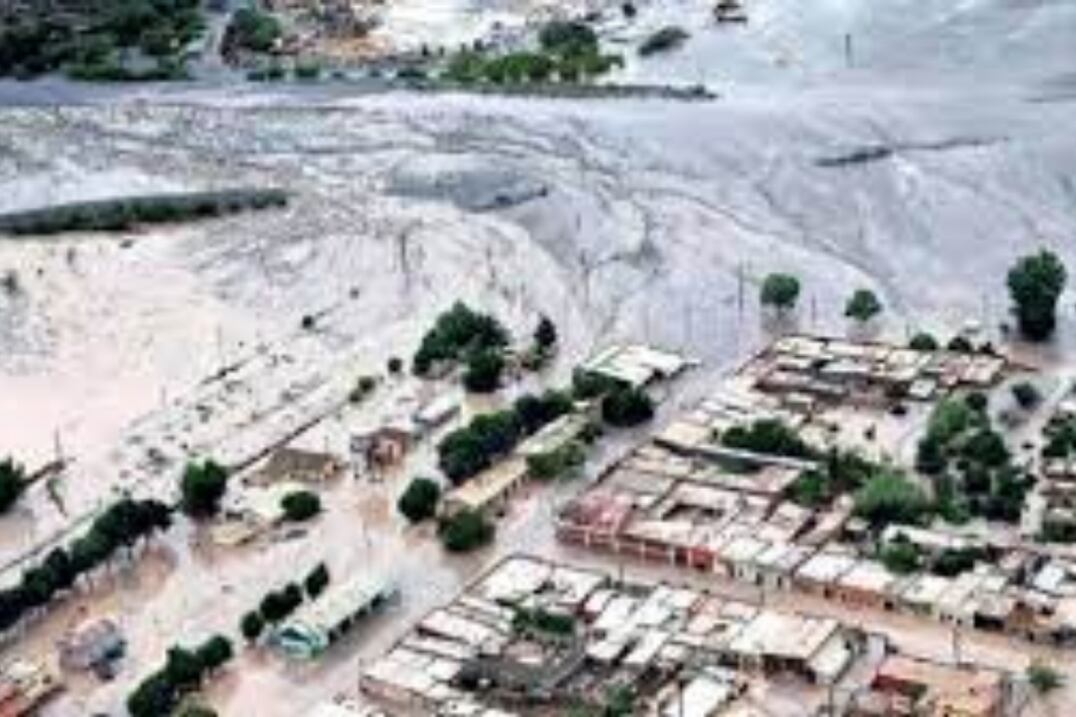 Volcán el día de alud