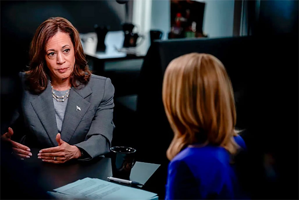 En su entrevista con la CNN, Harris se mostró firme con la migración