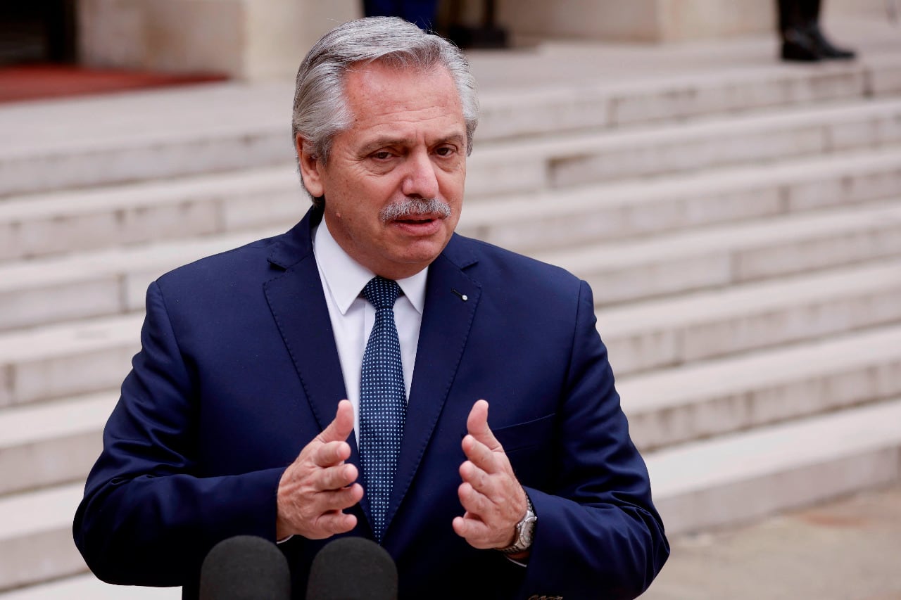 El presidente Alberto Fernández salió a aclarar el sentido de sus palabras.