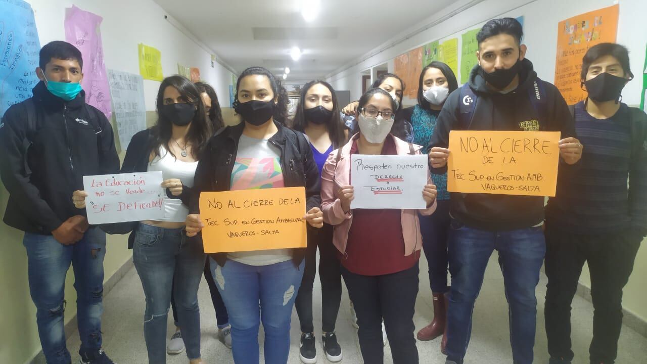 Manifestación en la noche de ayer