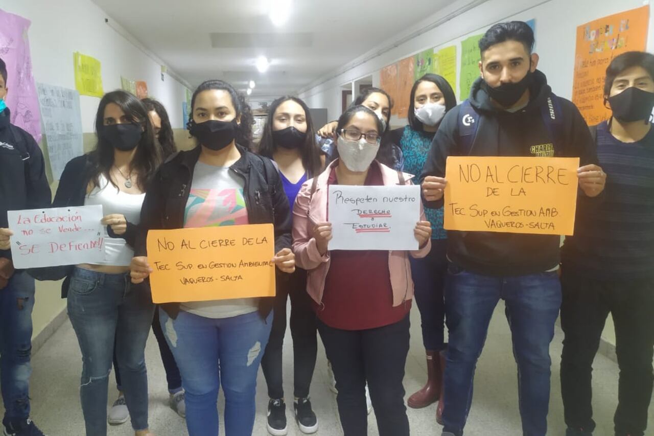 Manifestación en la noche de ayer