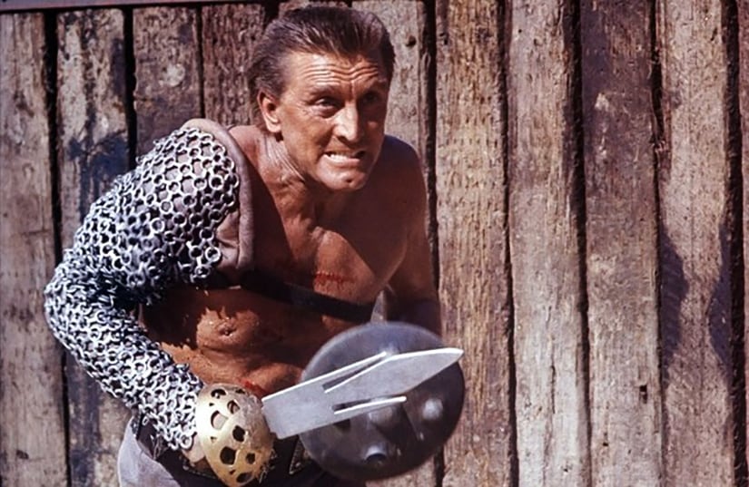 "Espartaco" siempre fue una película de Douglas antes que una de Kubrick.