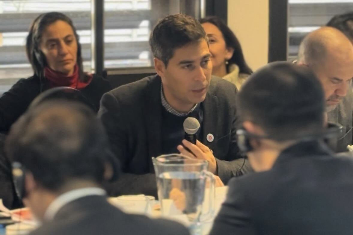 Juan Manuel Padín, subsecretario de Relaciones Internacionales e Interjurisdiccionales del Ministerio de Gobierno.