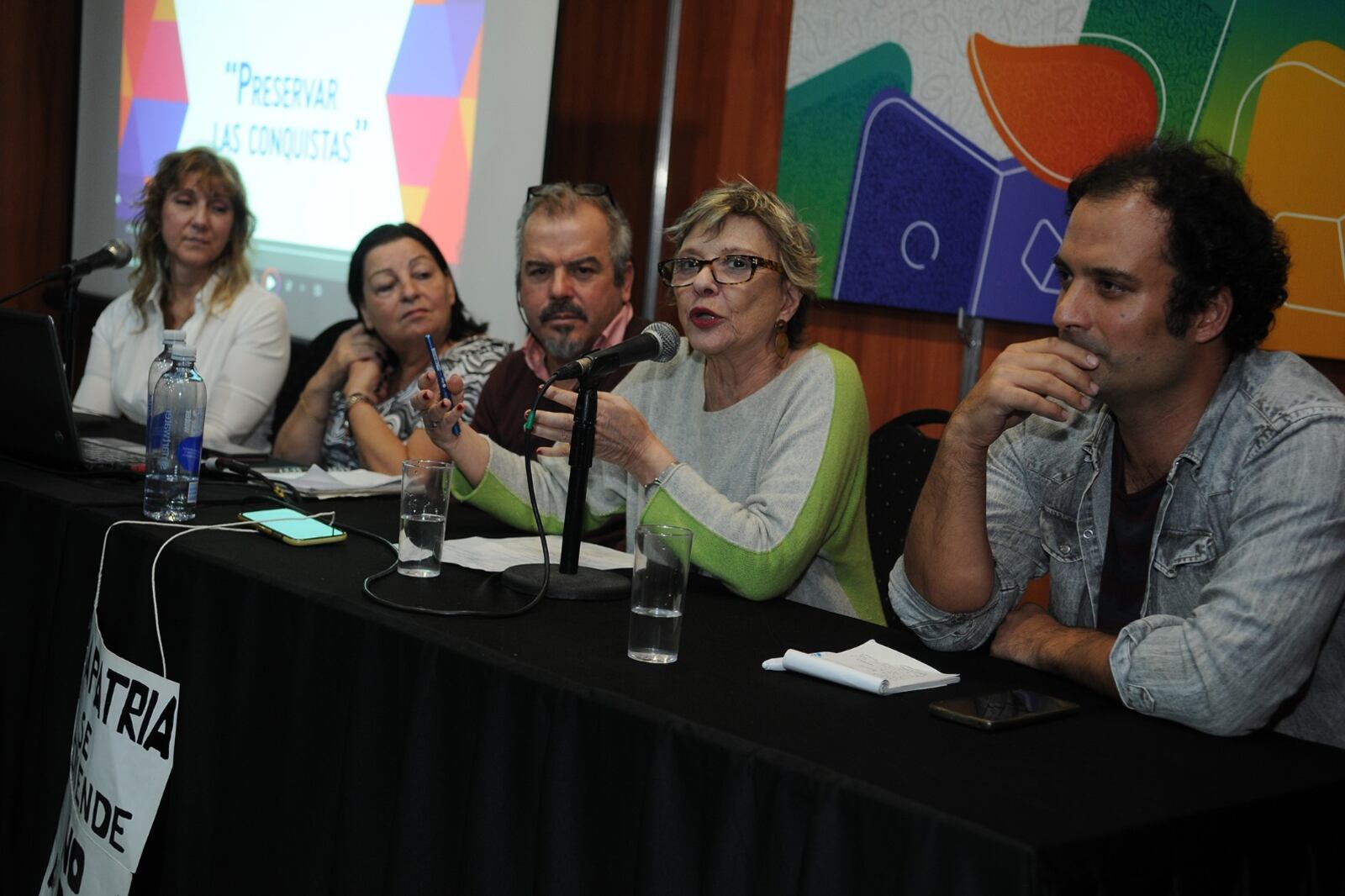 Stella, Geminiani, Pissani, Luzzani, Mauad y el recuerdo de María Seoane.