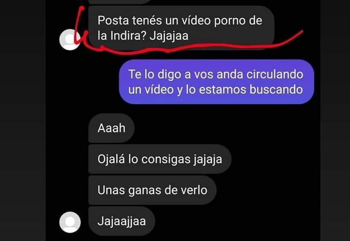 Unas de las pruebas que obran en la causa. 