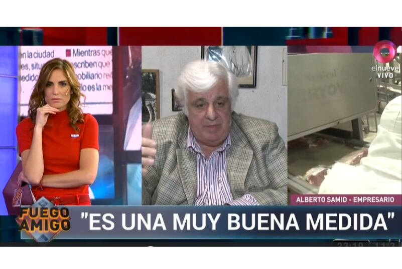 Foto: Fuego Amigo, Canal Nueve