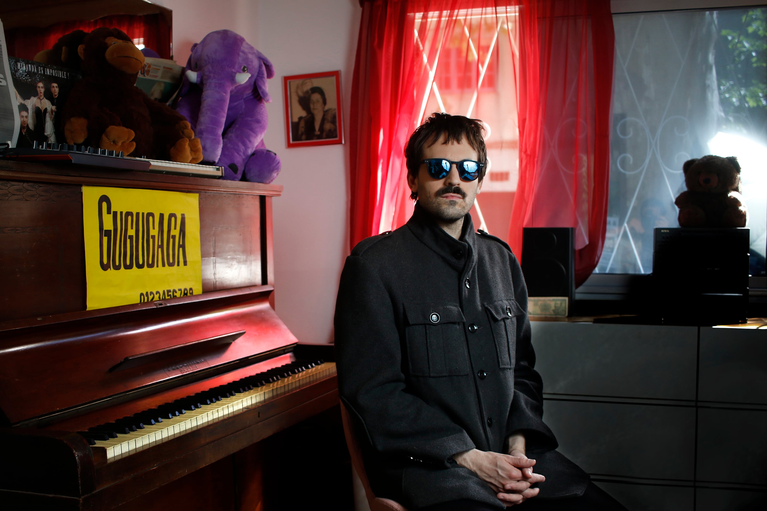 "Yo me dediqué a la música porque me gustaba ese juego. Me gusta crear cosas, componer y escribir."