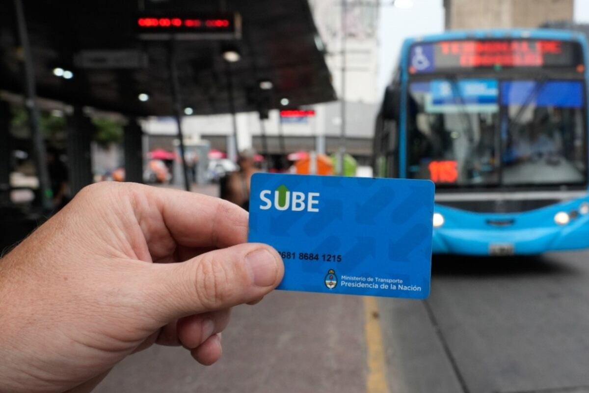 Con esta actualización, ¿en cuánto quedó el saldo negativo del plástico? Imagen: SUBE.