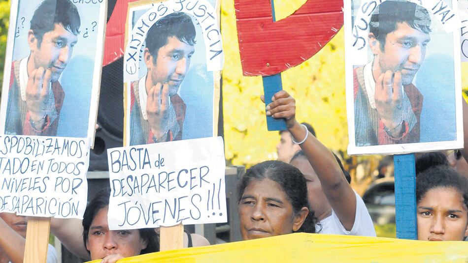 Familiares y amigos de Franco Casco vienen reclamando justicia y denunciando el entorpecimiento de la investigación.