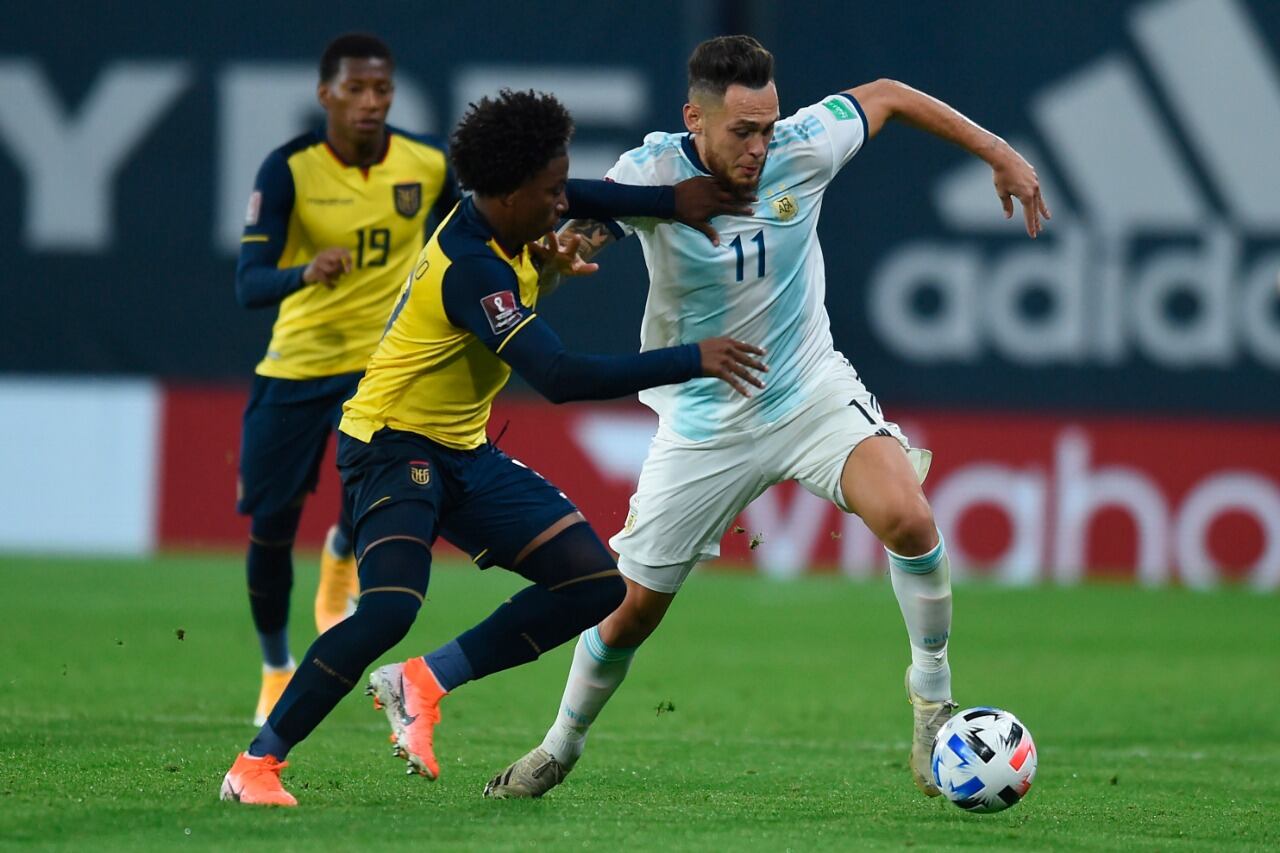 Ocampos, una de las caras nuevas del equipo, aportó desequilibrio. Mientras lo dejaron, claro.