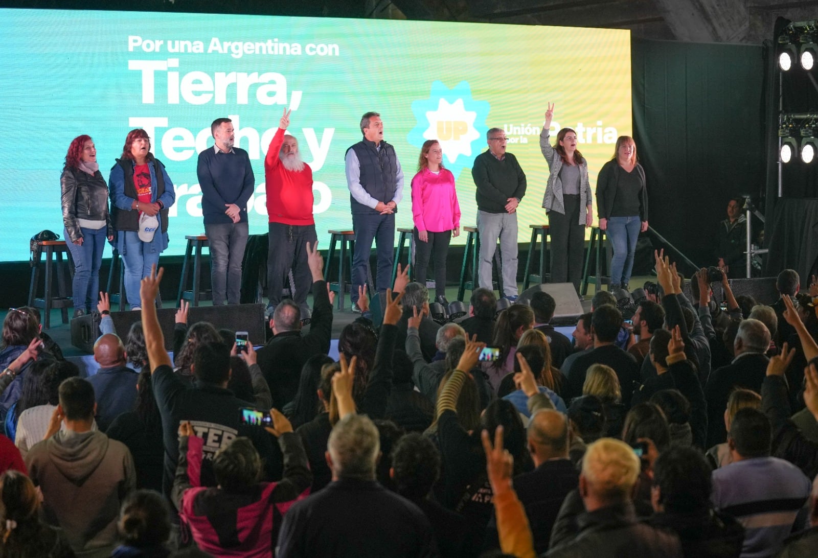 Sergio Massa hizo propia la agenda de las "Tres T".