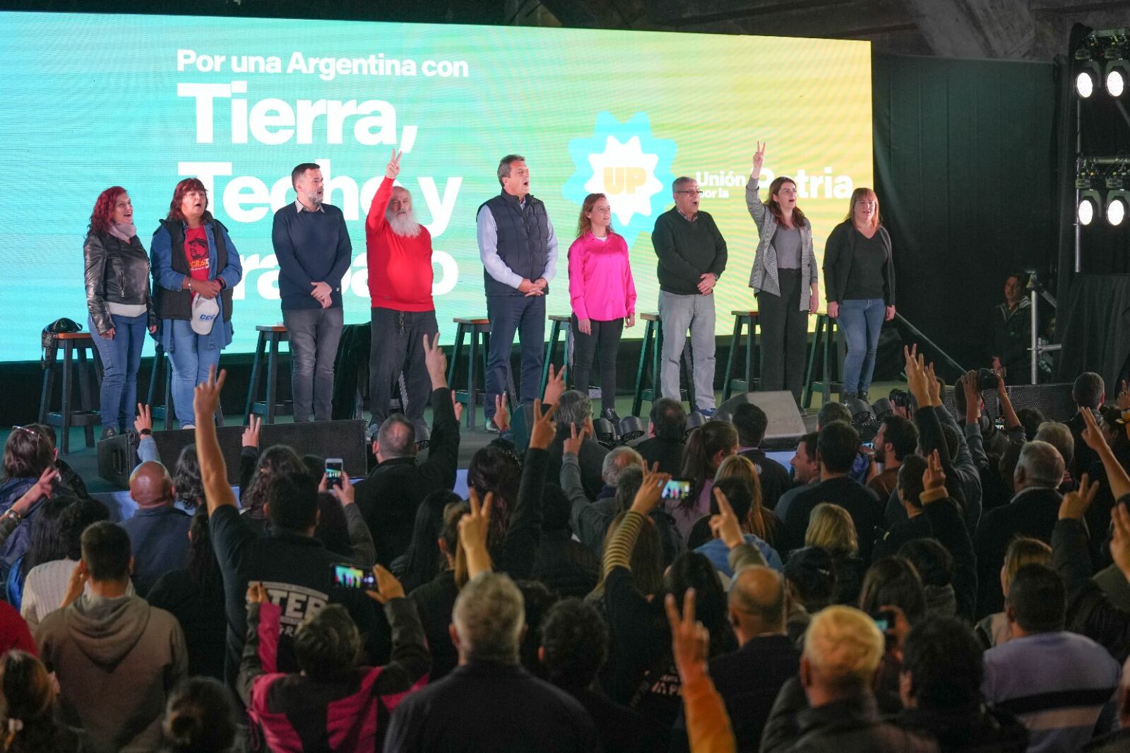 Sergio Massa hizo propia la agenda de las "Tres T".