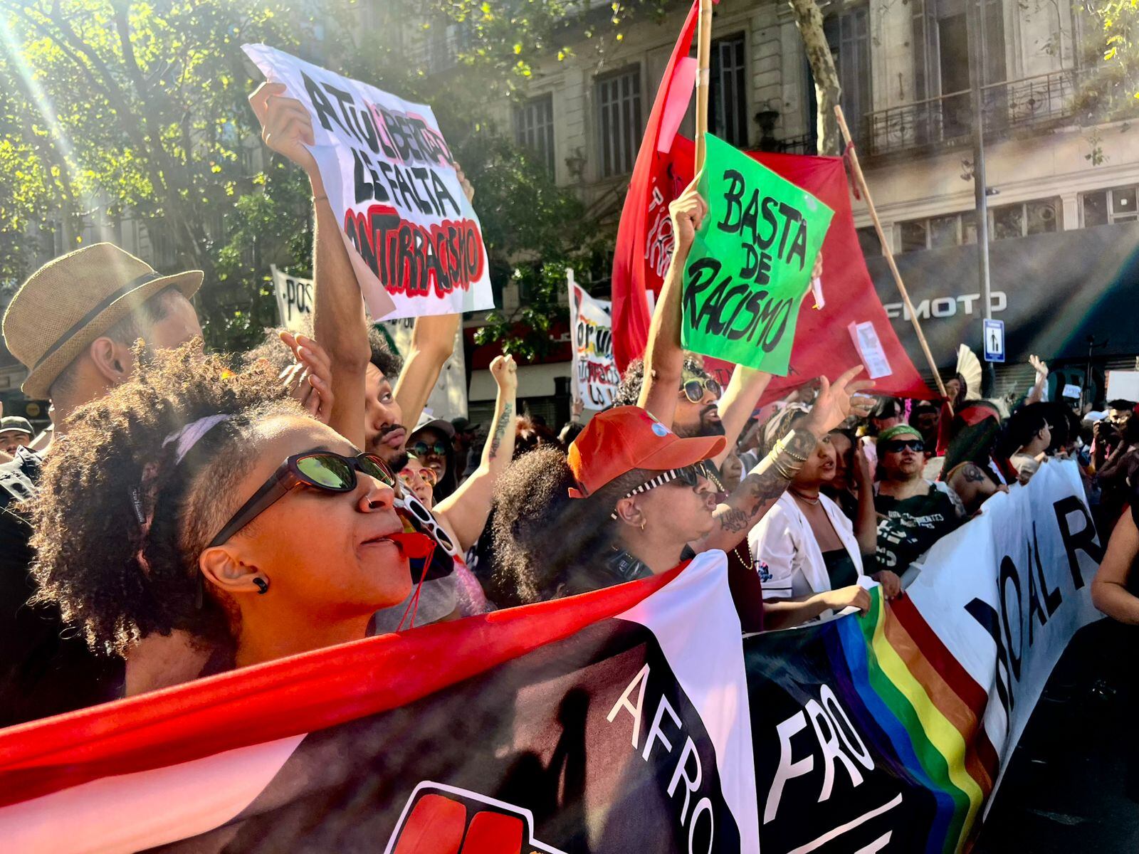 Fundamental el eje antirracista de esta marcha 