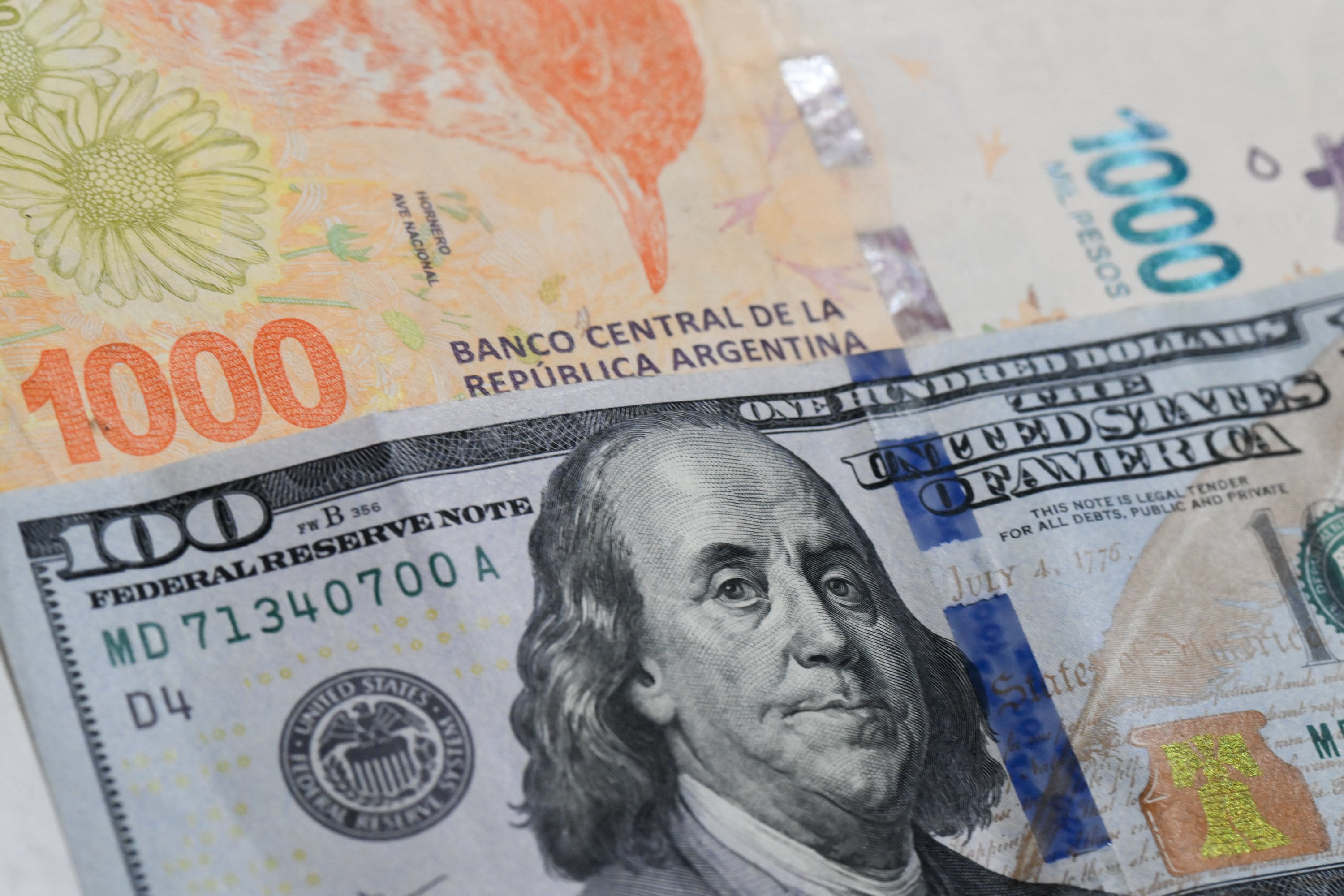 El tipo de cambio quedó a 2,7% del techo de la banda.