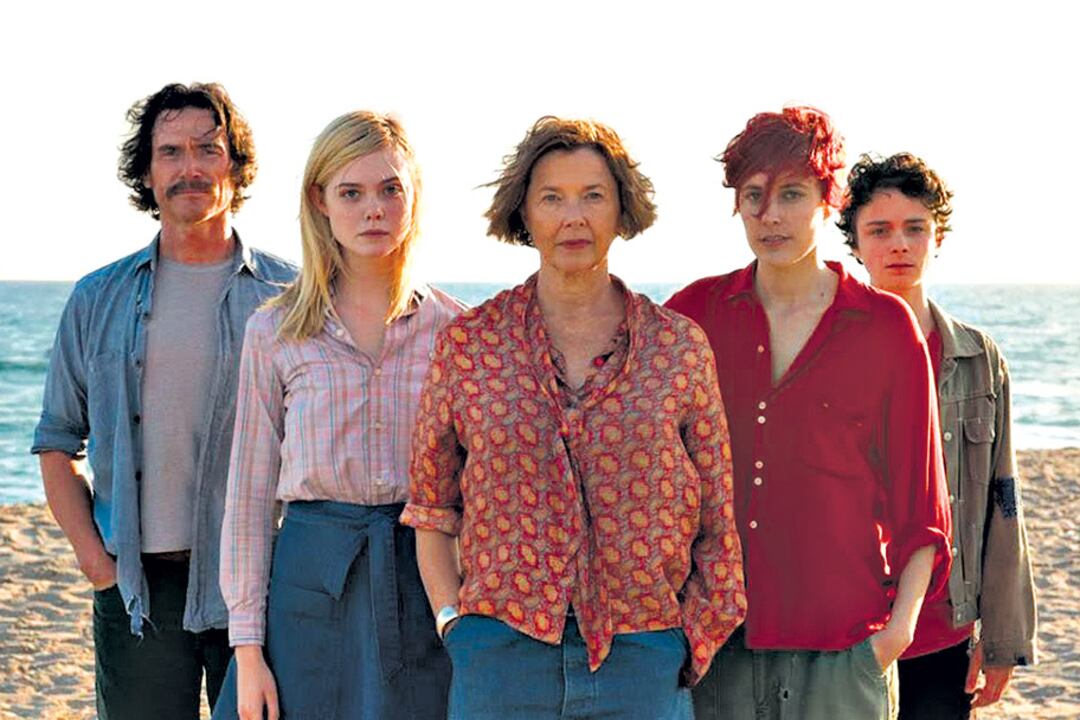 Crudup, Fanning, Bening, Gerwig y Zumann: California Dreamin’.