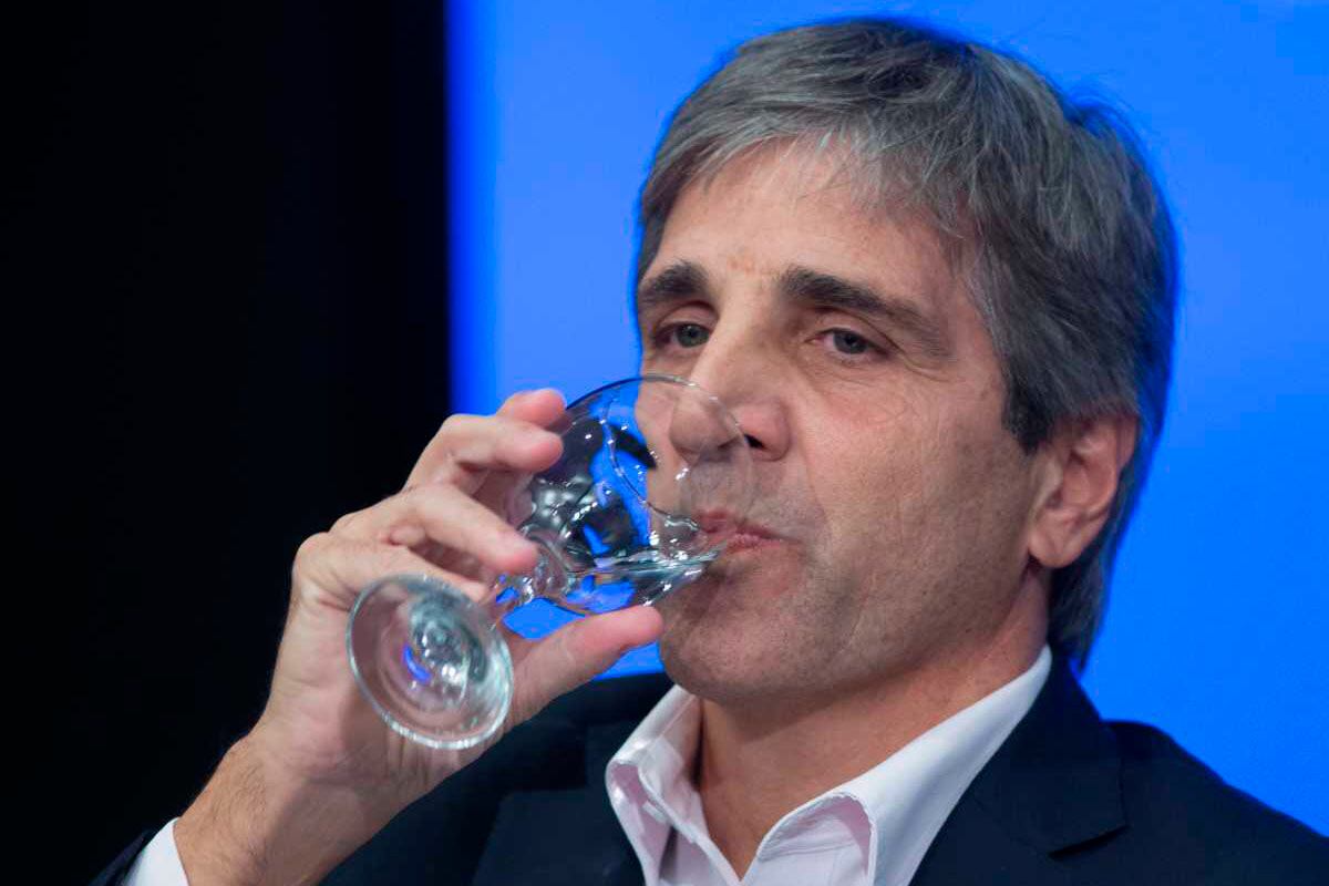 El ministro de Economía, Luis Caputo.