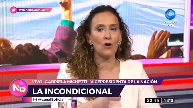 Michetti hizo una explicación confusa para dar a entender un eventual triunfo kirchnerista.