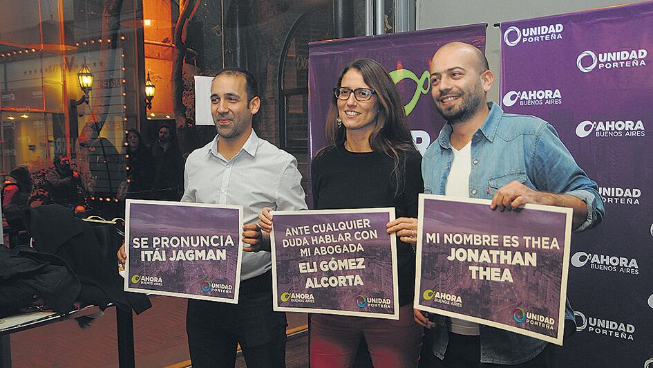 Hagman y Gómez Alcorta encabezan la lista de diputados y Thea, la de legisladores porteños.